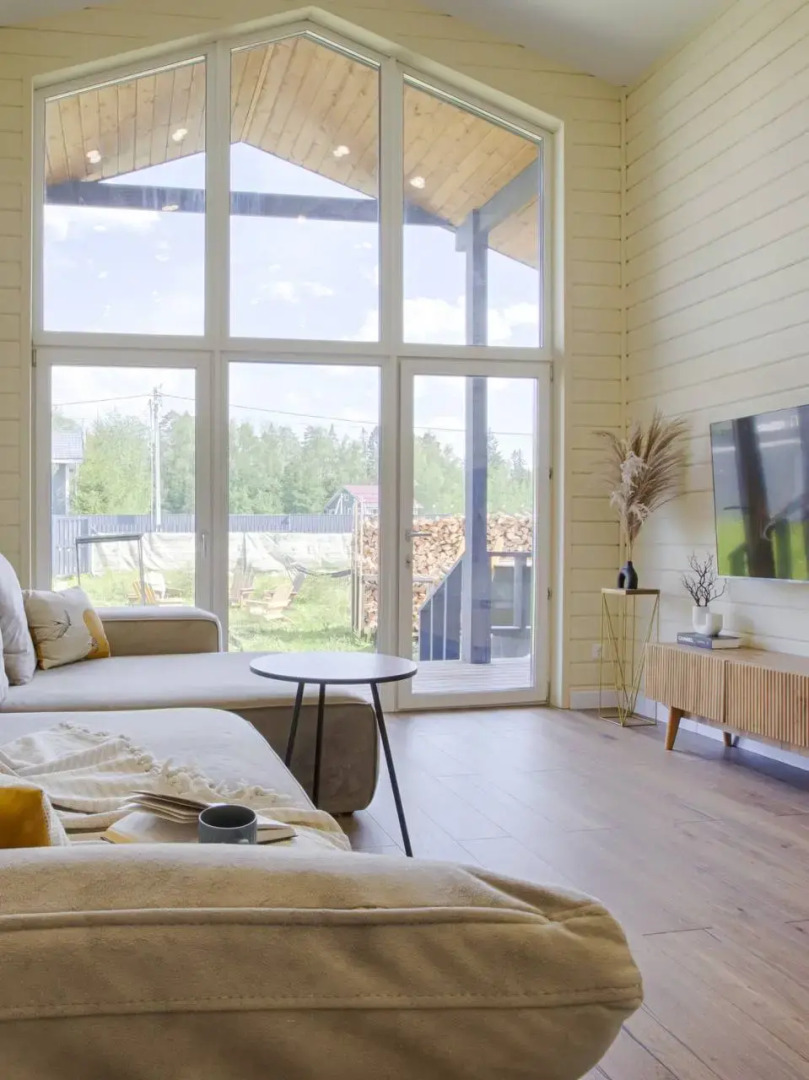 Частный дом с большим сибирским банным чаном