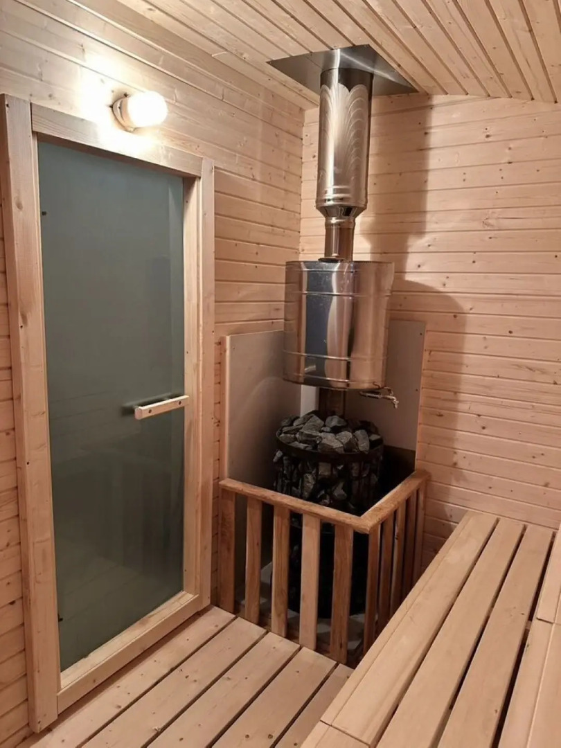 Частный дом с баней и чаном Загородный оазис