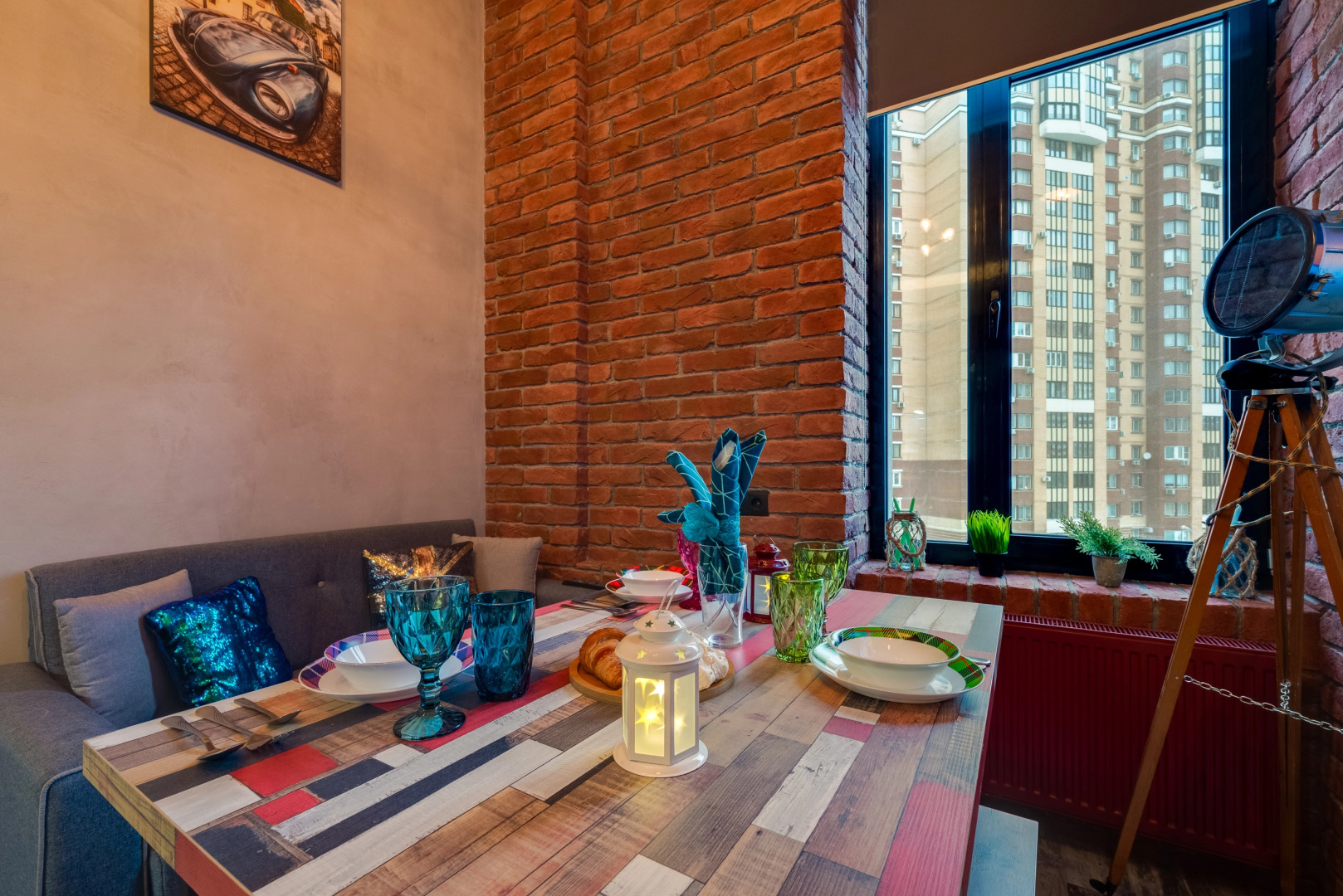 Апартаменты Двухуровневневые Loft в центре Москвы