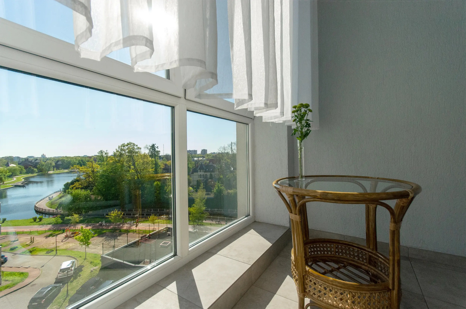 Квартира с шикарным видом на Верхнее озеро