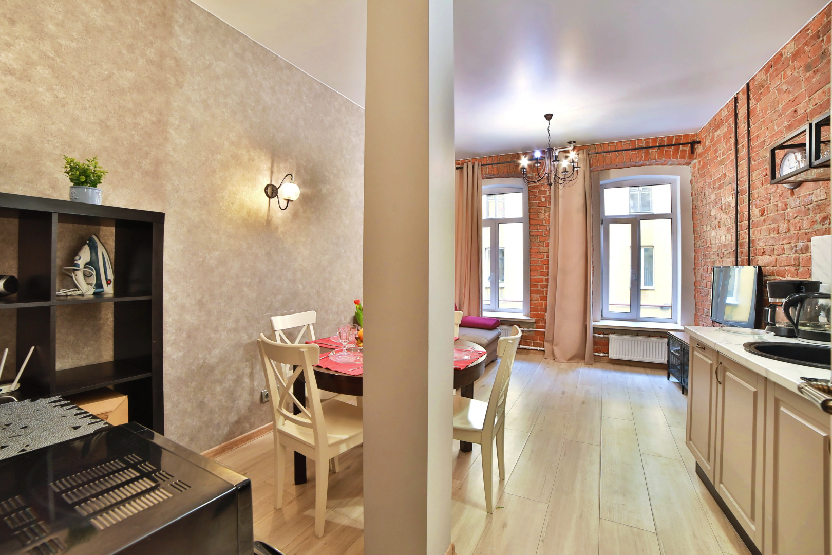 Апартаменты с двумя спальнями в историческом центре