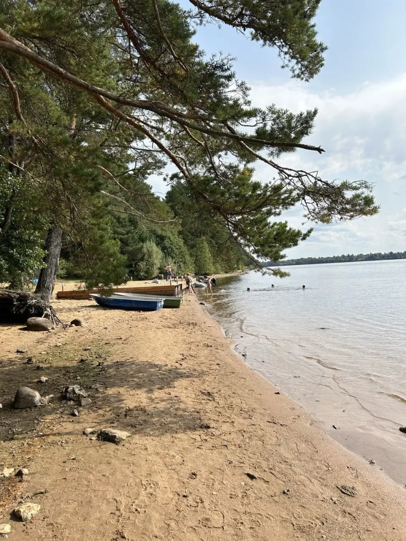 Частный дом Уютный красивый дом в лесу на озере Волго ( Селигер)