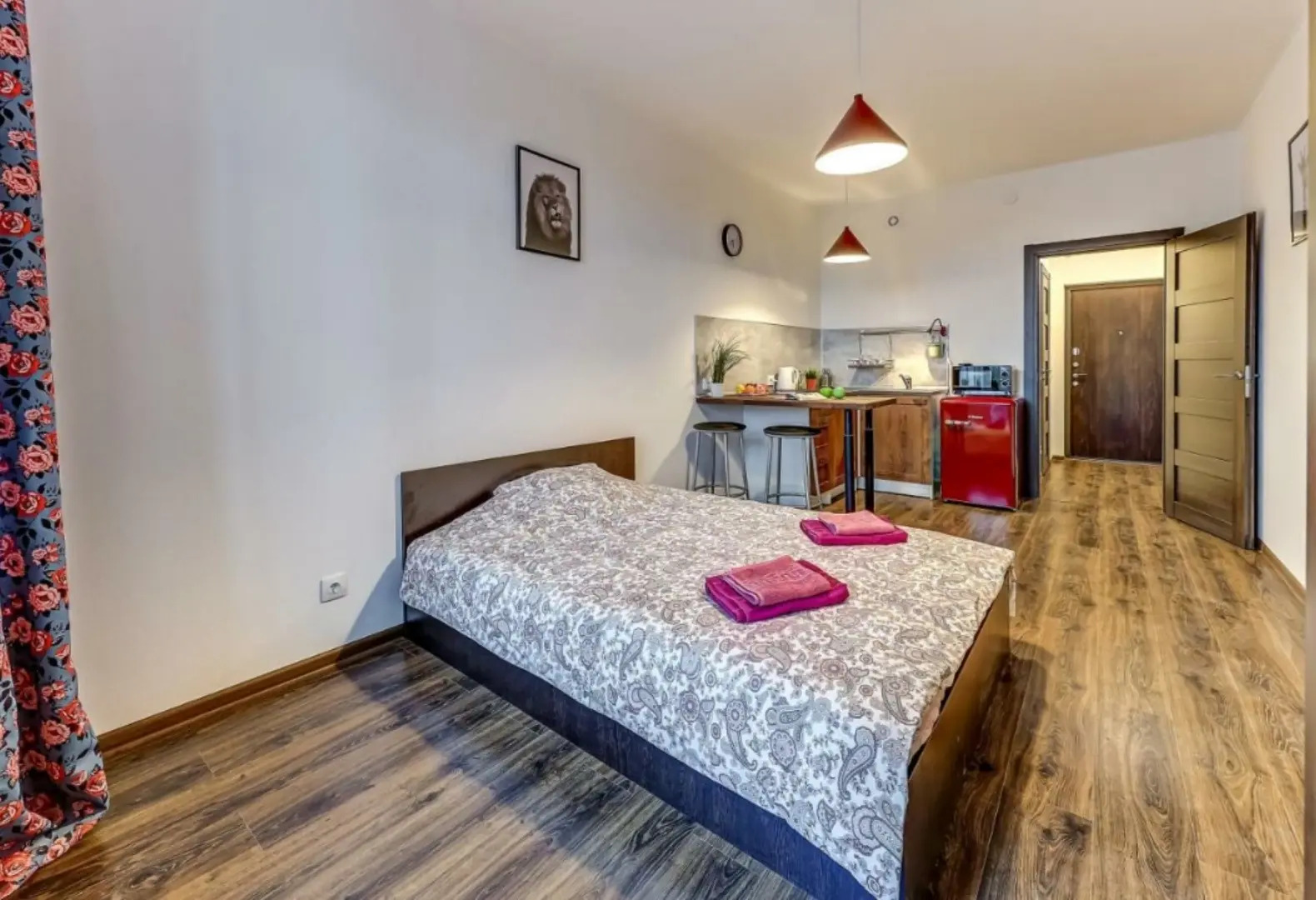 Апартаменты Студия Рядом с Метро