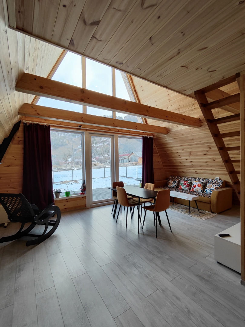 Гостевой дом Коттедж с панорамным видом на горы