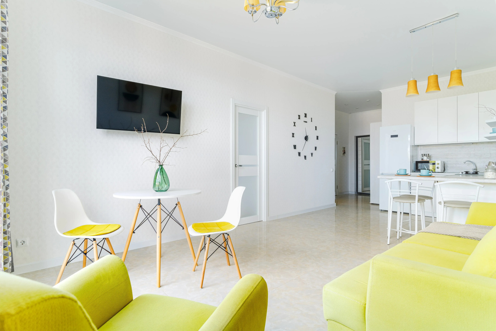 Квартира с видом на сосновый лес