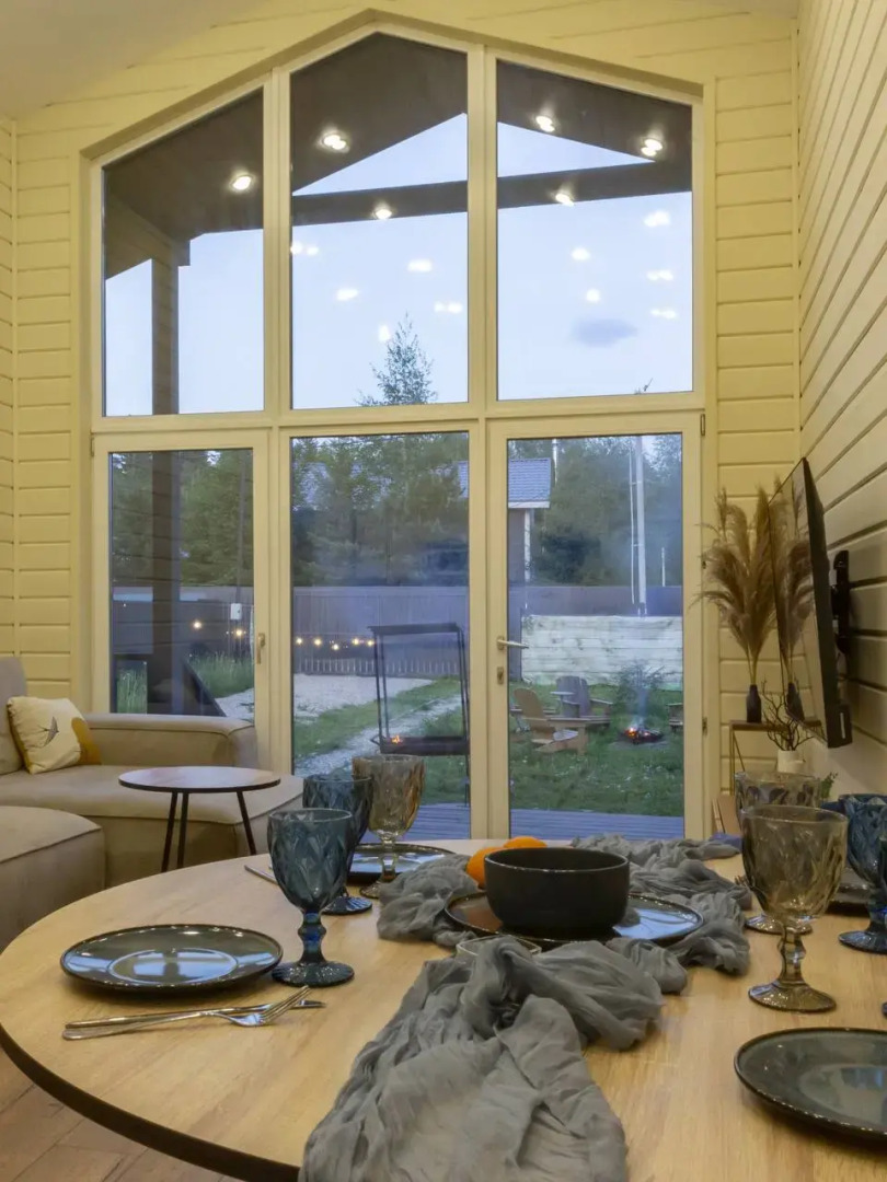 Частный дом с большим сибирским банным чаном