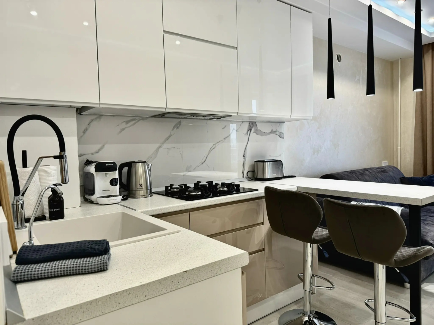 Апартаменты Трехкомнатные Pro.apartment на Приморской