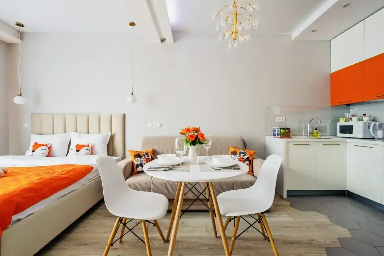 Апартаменты с видом на Москву 7