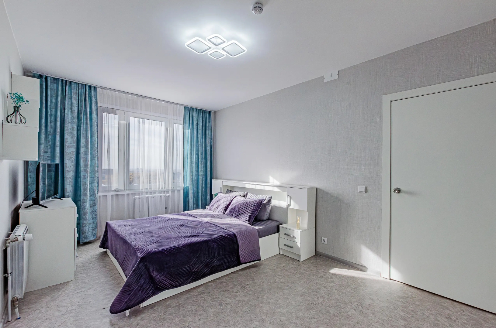 Квартира Уютная квартира в новом современном жилом комплексе