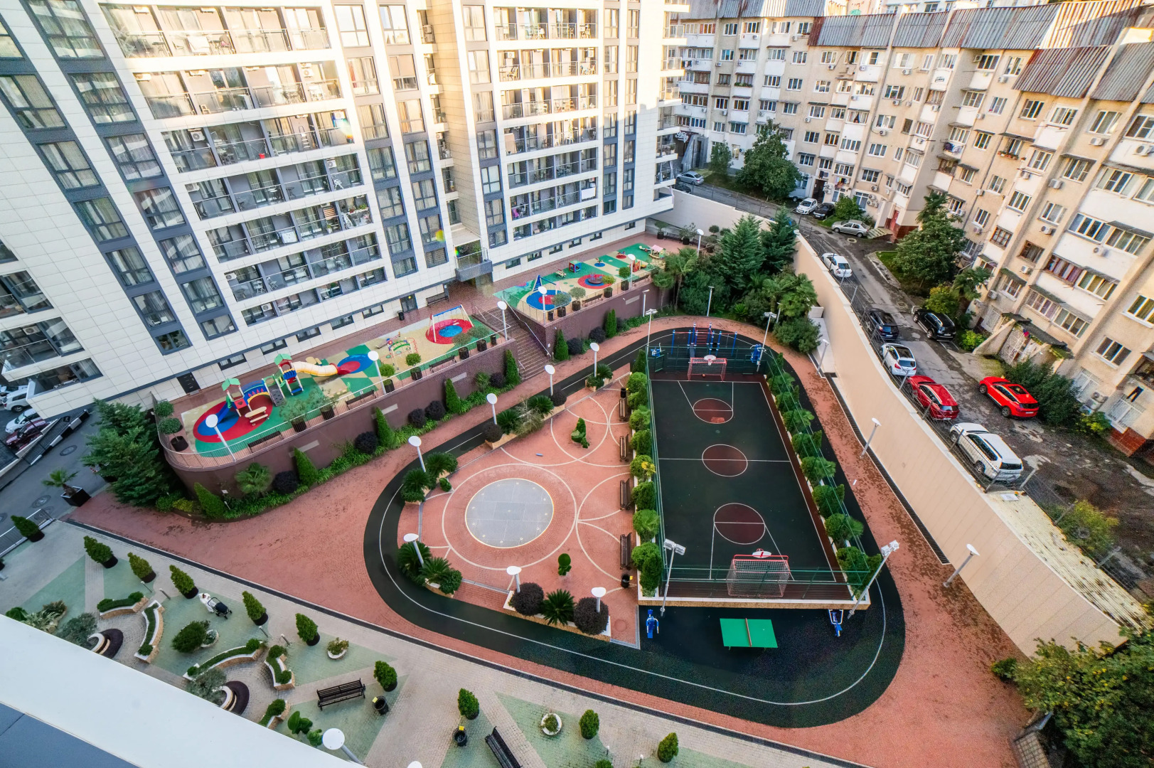 Апартаменты Sun city apartments ЖК Сокол с балконом