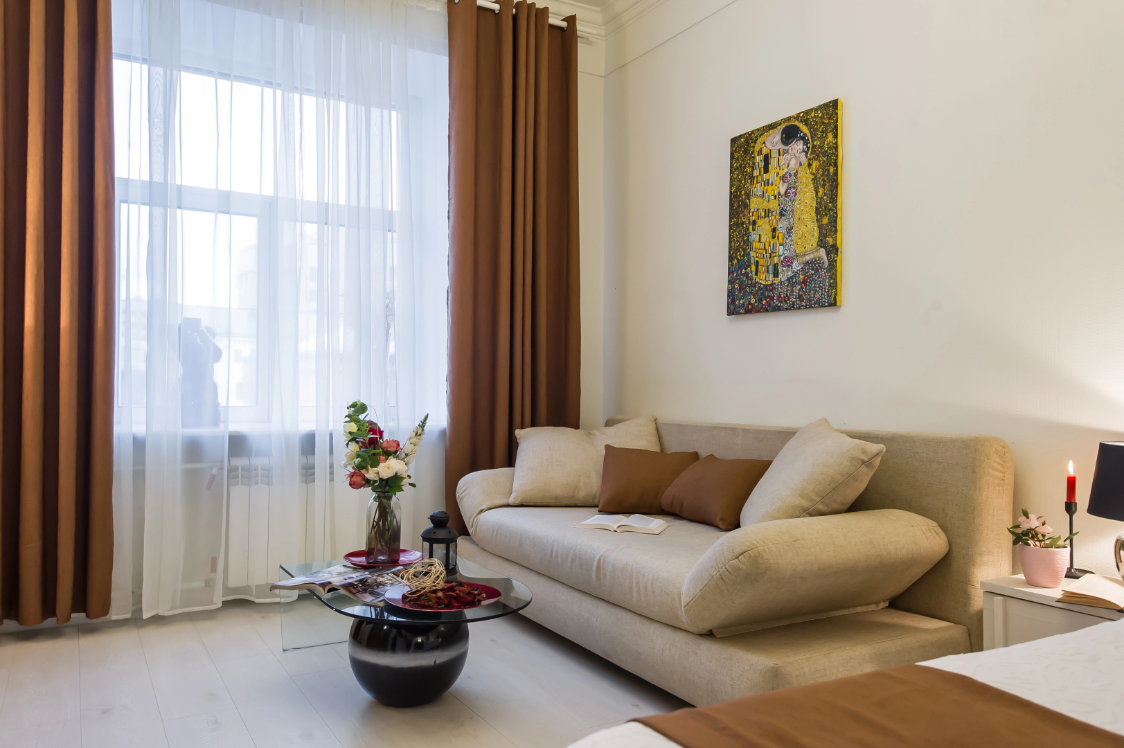 Квартира GM Apartments с Видом на МИД