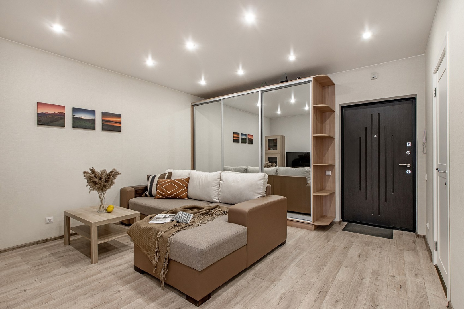 Квартира Piter Apartments евродвушка Солнечные в ЖК Времена Года