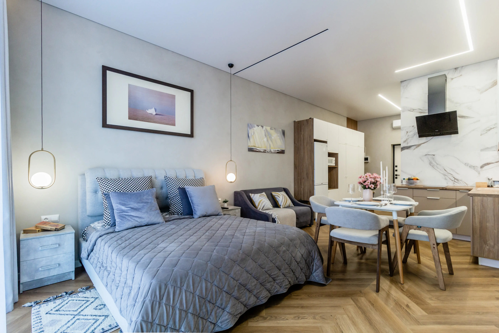 Апартаменты Студия с видом на море