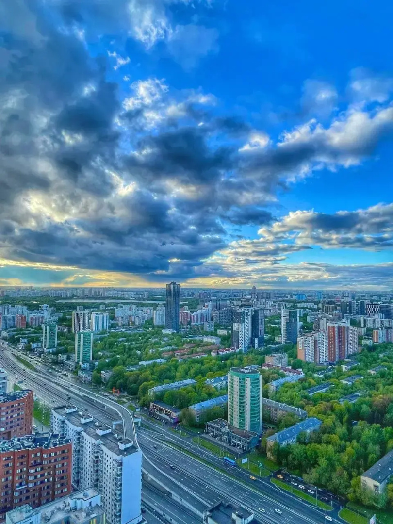 Квартира Видовая Студия в ЖК Wellton Towers