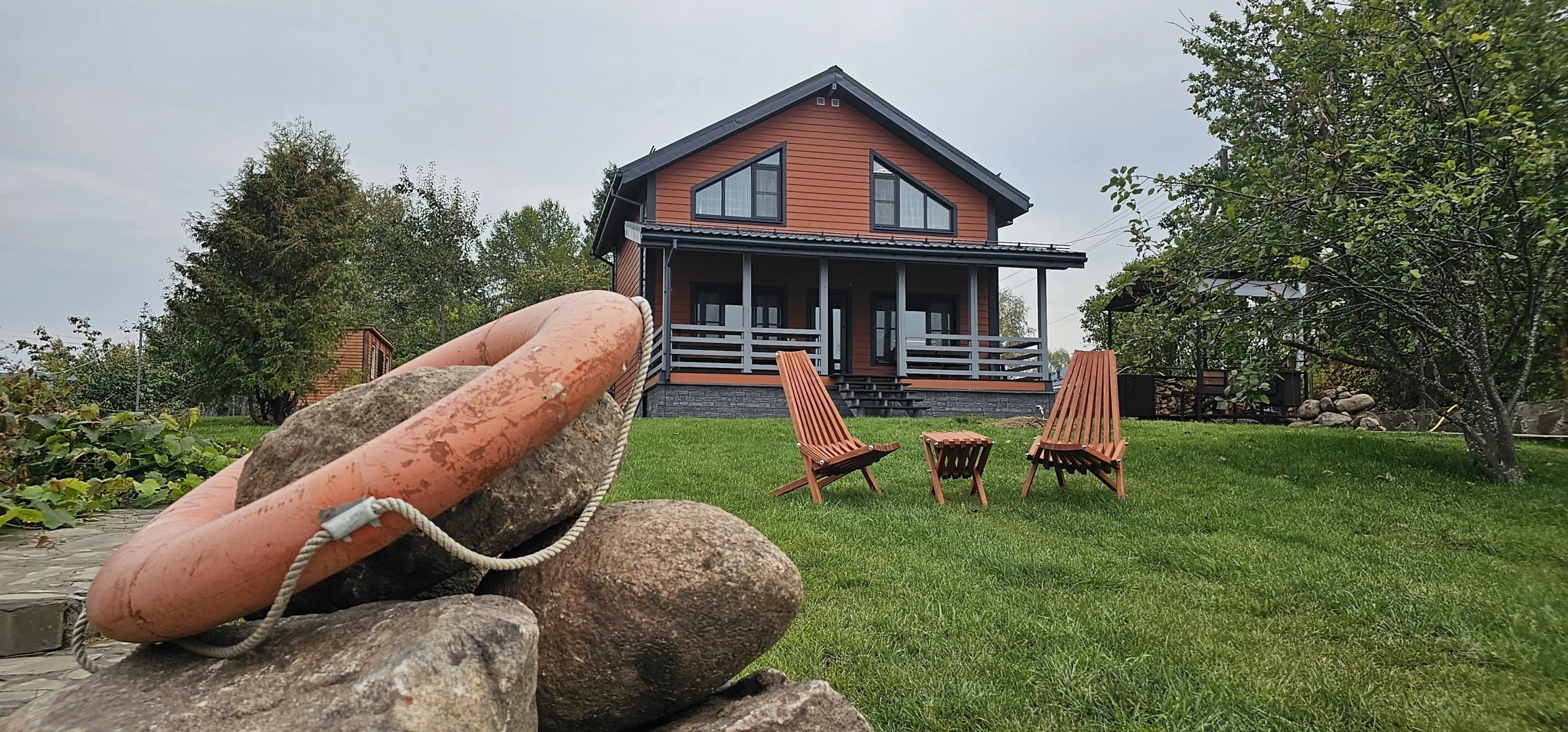 Частный дом на берегу Селигера