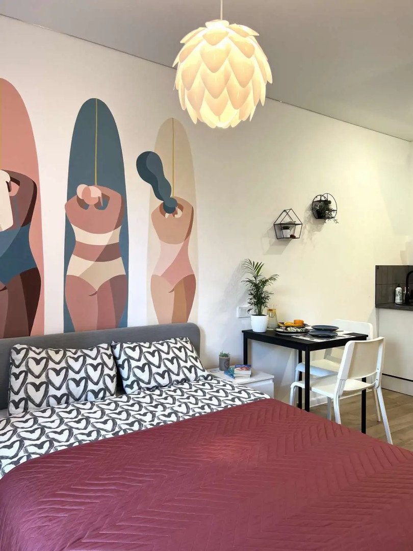 Апартаменты Дизайнерская уютная студия на балтийском побережье