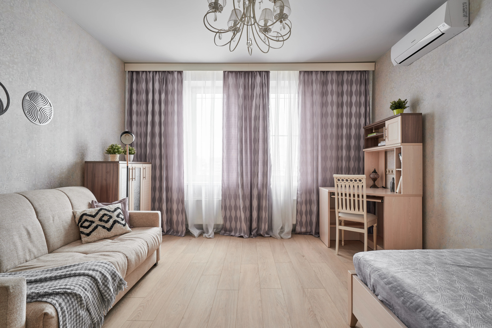 Квартира на 17 этаже на Речном