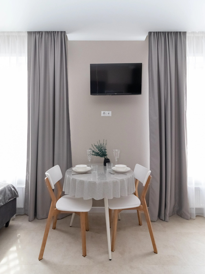 Квартира Стильная Современная Студия в ЖК Бизнес-Класса Айвазовский