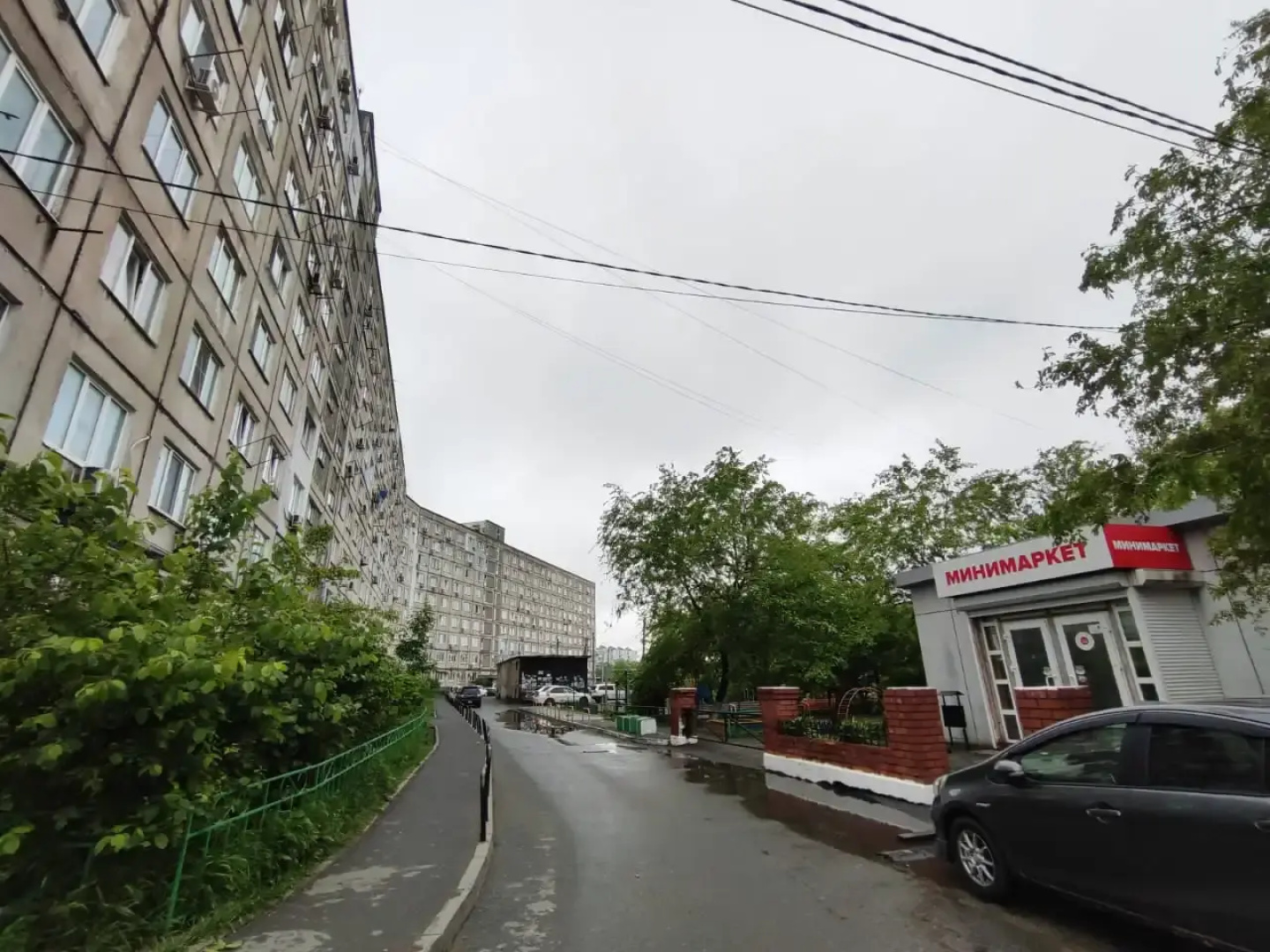 Квартира Уютная студия в тихом районе Владивостока