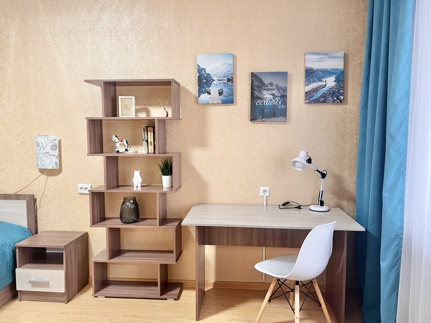 Квартира Просторная двухкомнатная квартира с раздельными комнатами