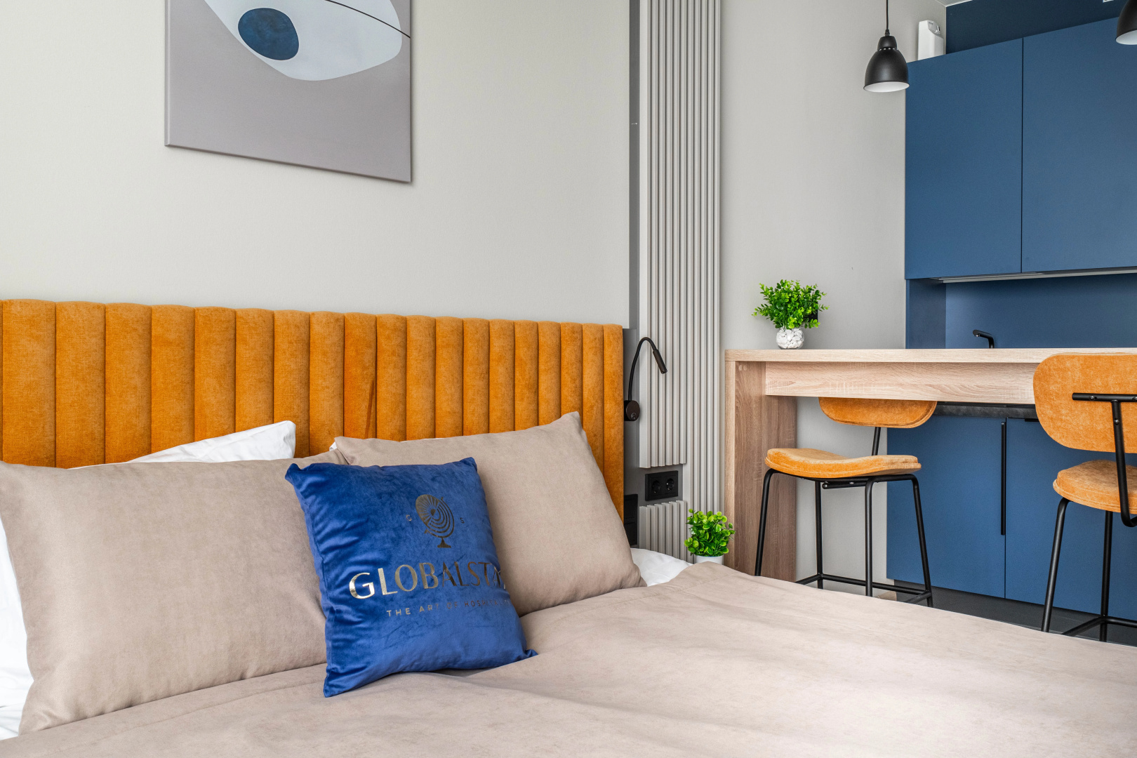 Апартаменты Globalstay Ладожский Авенир Студия 10 мин м. Ладожская