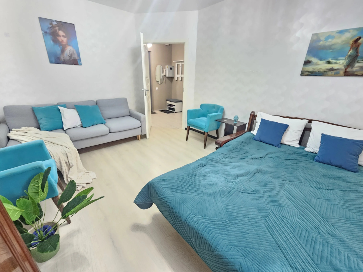 Квартира Теплый Берег в отличном доме