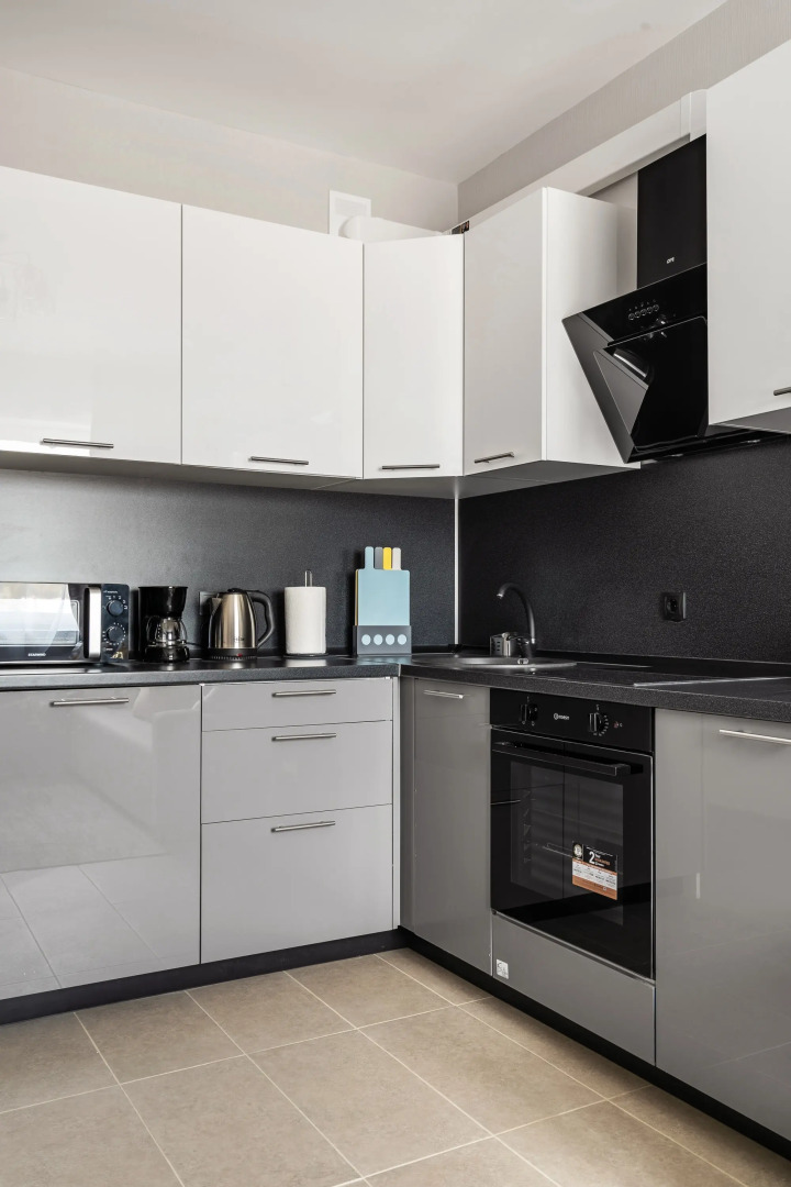 Апартаменты GLOBALSTAY. Новая 3-хкомн квартира с Сауной в доме Бизнес Класса ЖК Терра