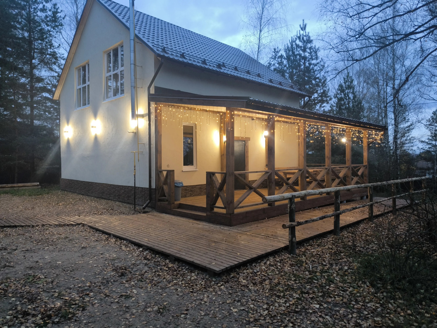 Частный дом Дом для семьи и небольшой компании