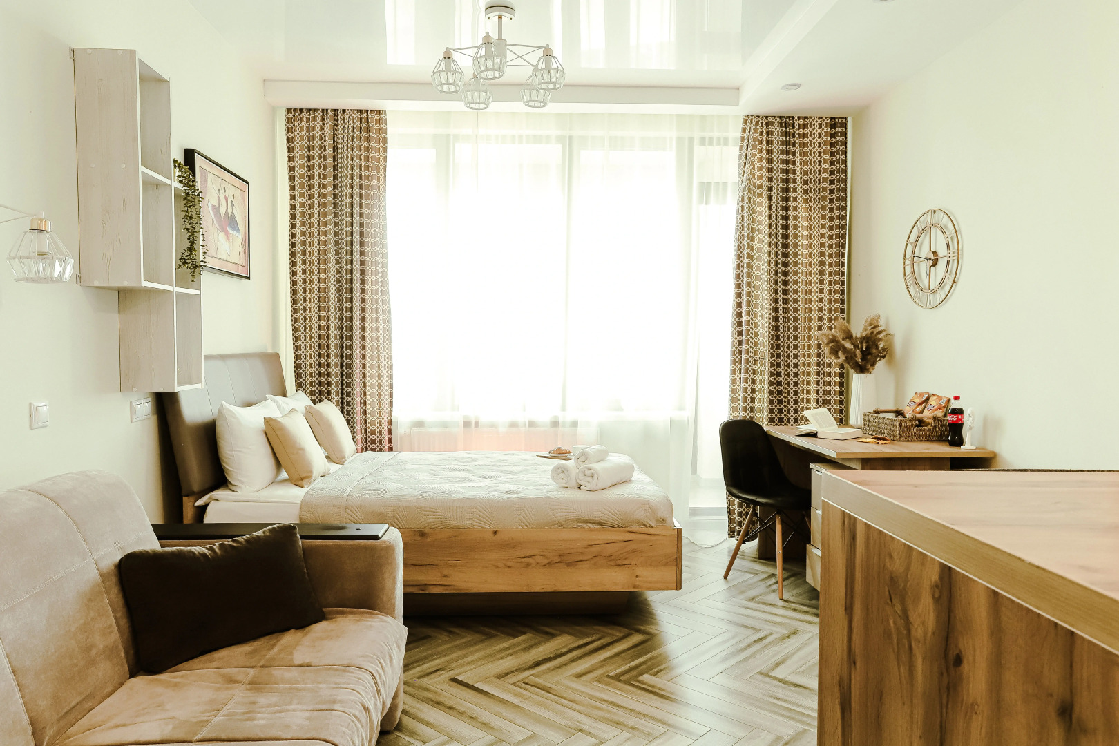 Апартаменты Lalapart Aristocrat с рабочим столом в ЖК Савеловский Сити