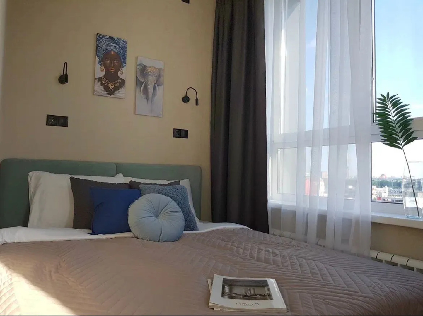 Апартаменты с 2-мя окнами у метро Спартак