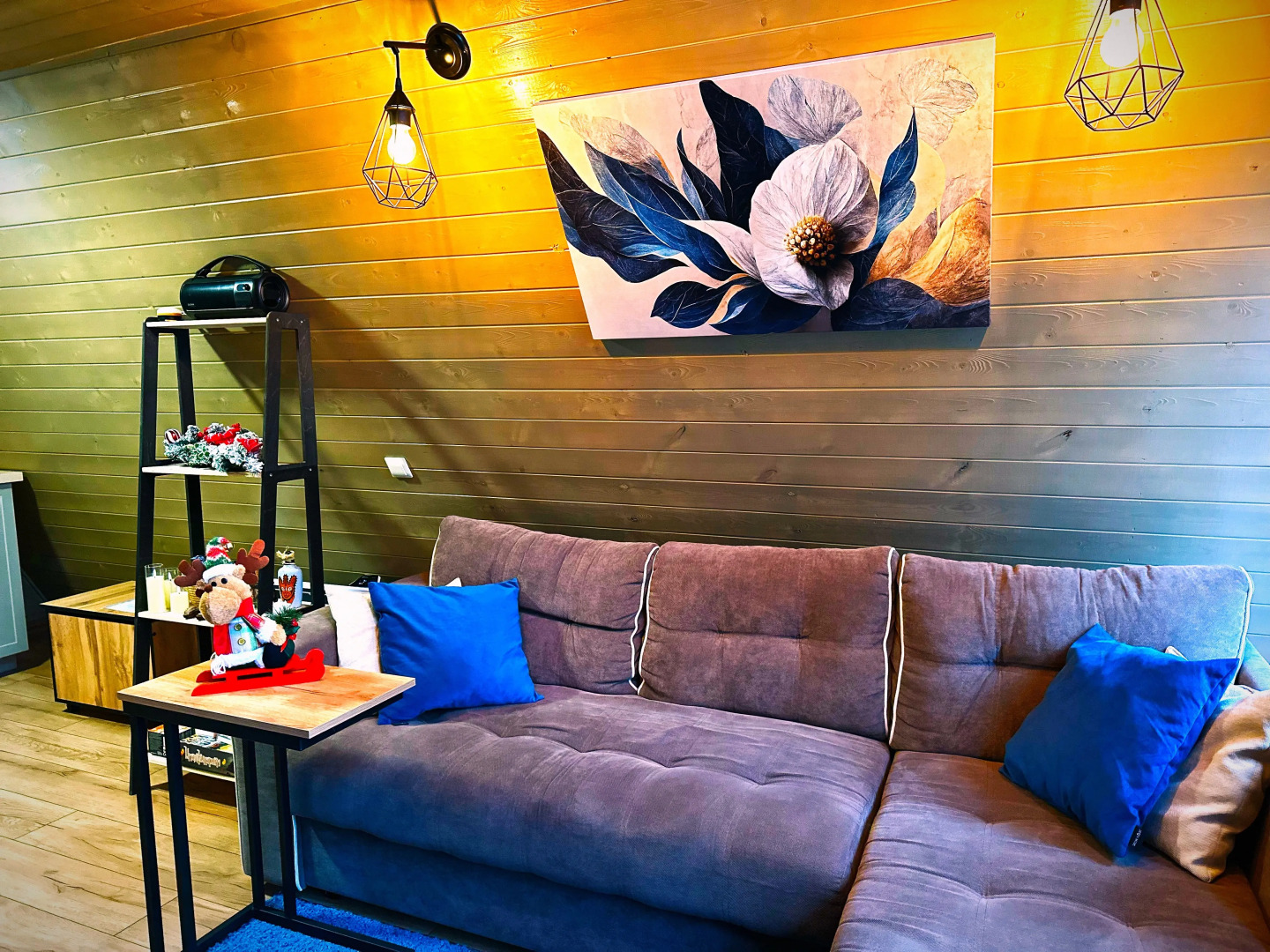 Частный дом А-фрейм Микс