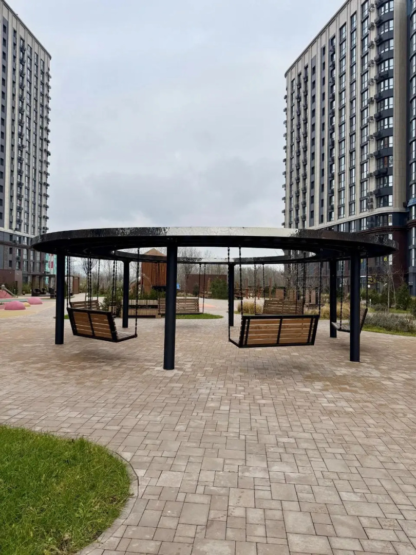 Апартаменты Fox Homes 1к. квартира с современным дизайном на Левом берегу Дона