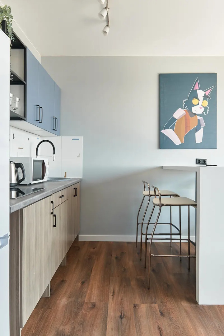 Квартира с панорамным видом на город