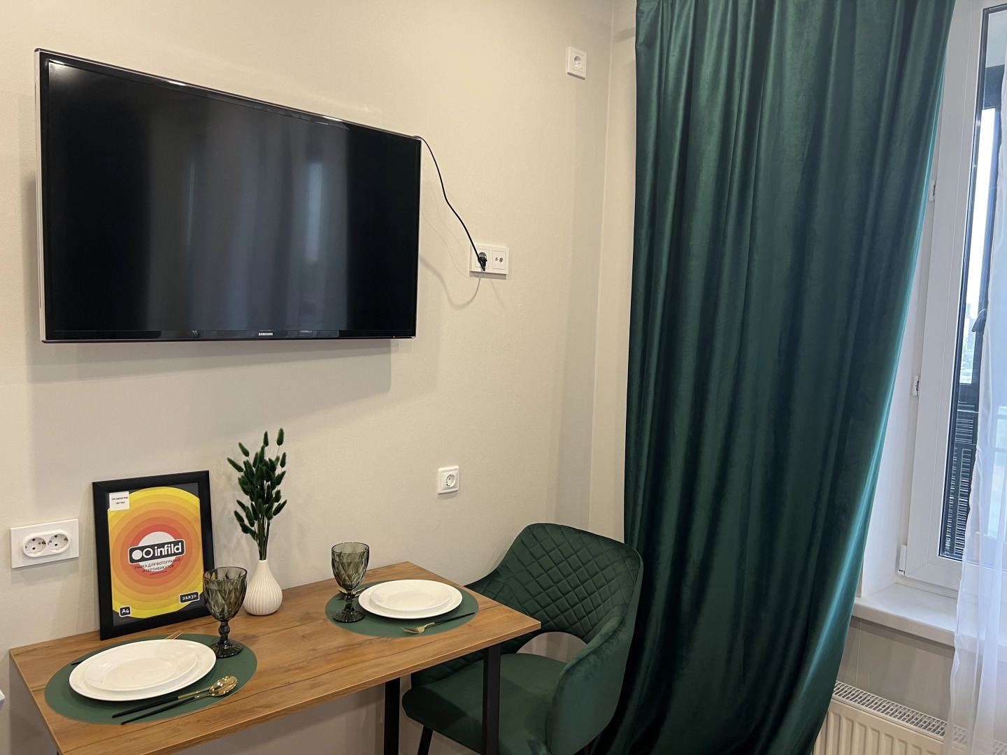 Квартира Уютная студия у метро в Казани Родина 26 А