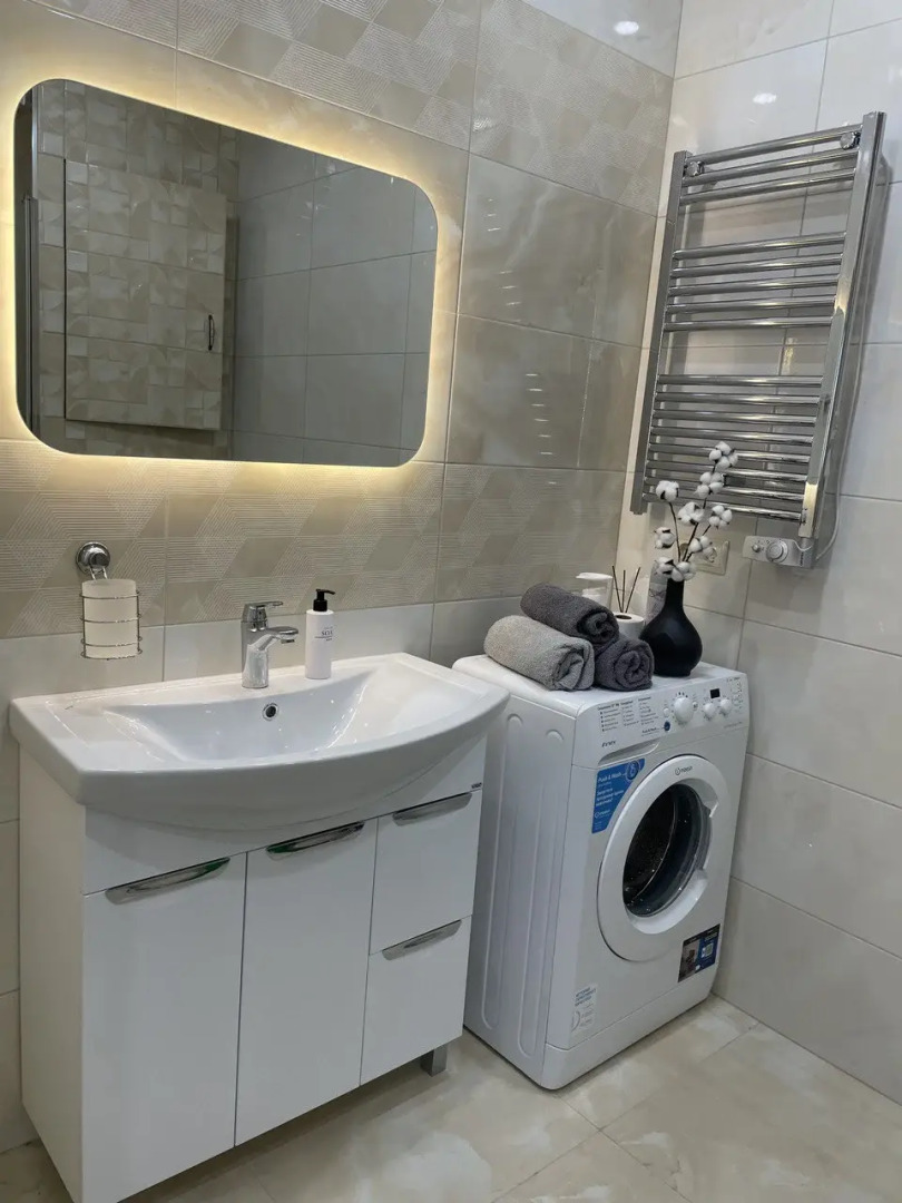 Квартира Новая Двухкомнатная Кардиоцентр 7 мин, Буртасы через дорогу