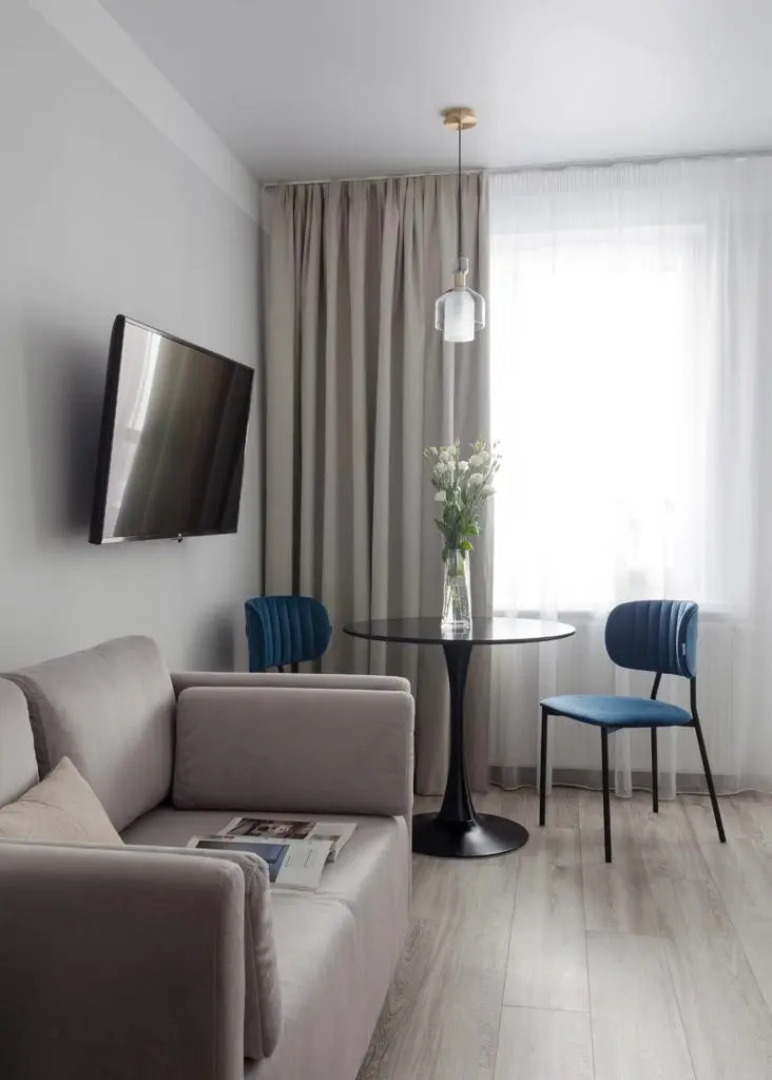 Апартаменты Квартира Cтудия у метро Бухарестская