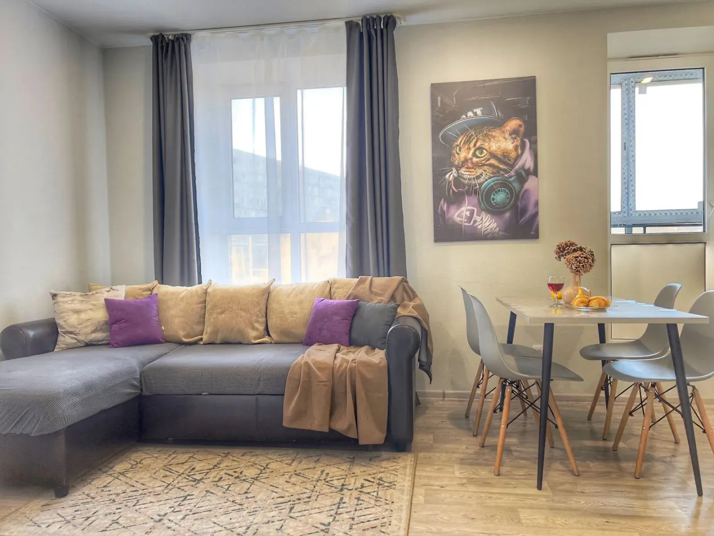 Апартаменты евро двушка в новом элитном ЖК Бэйкер стрит