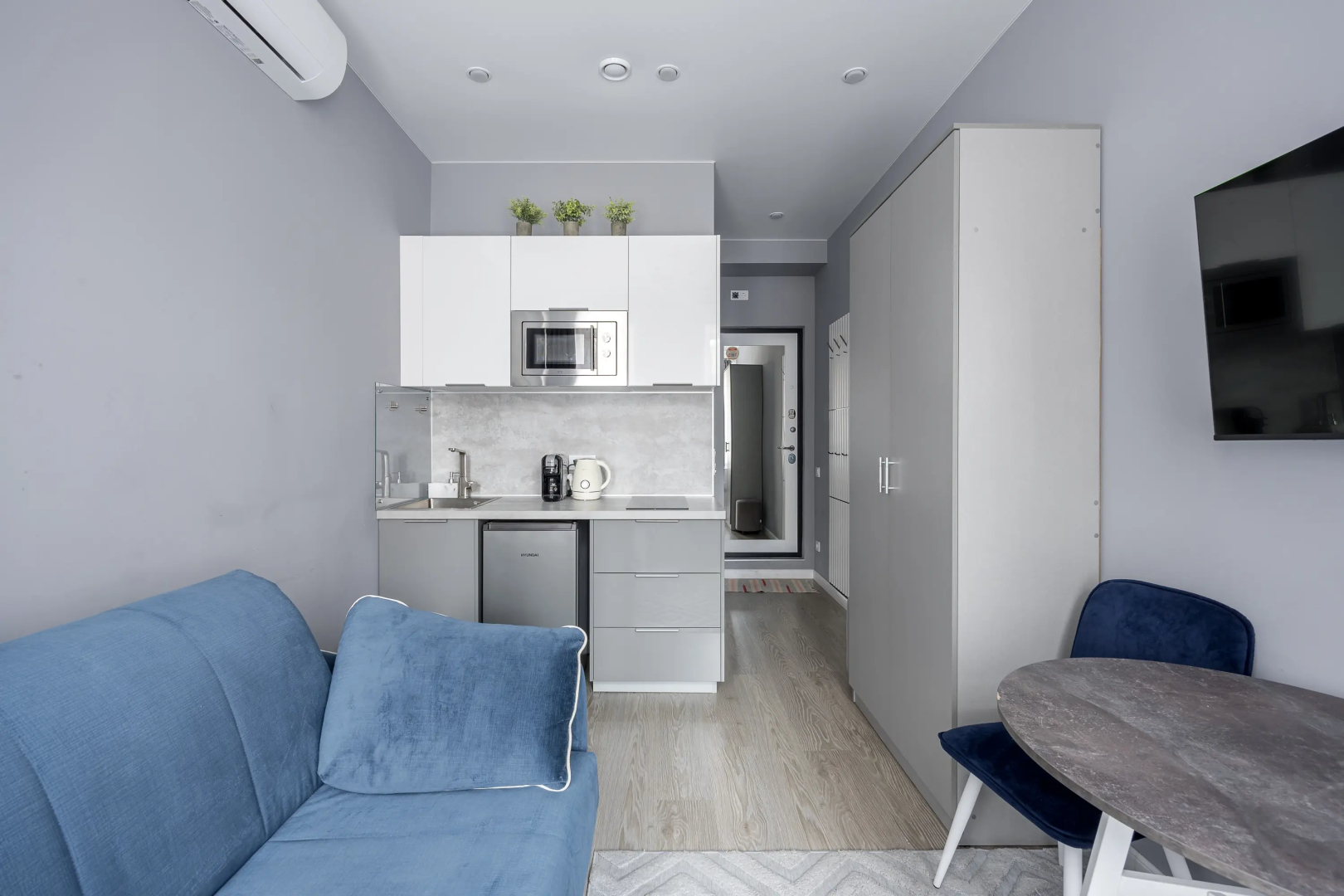 Апартаменты 15 м² 1 кровать