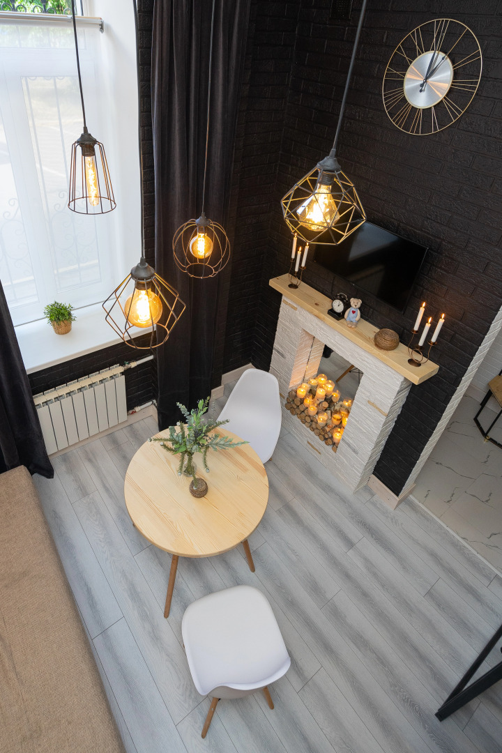 Квартира с Сауной, Камином и Кондиционером Лофт Центр Кремль Казань