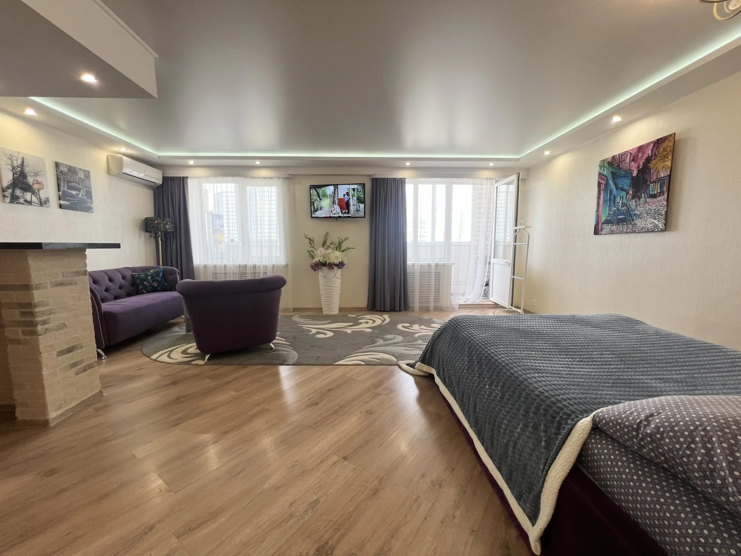 Апартаменты Студия Люкс с Джакузи