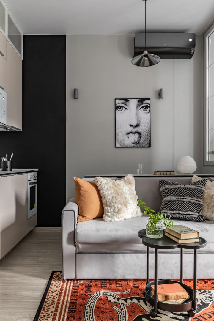 Квартира с умным домом с паркингом и красивым видом на Павелецкую