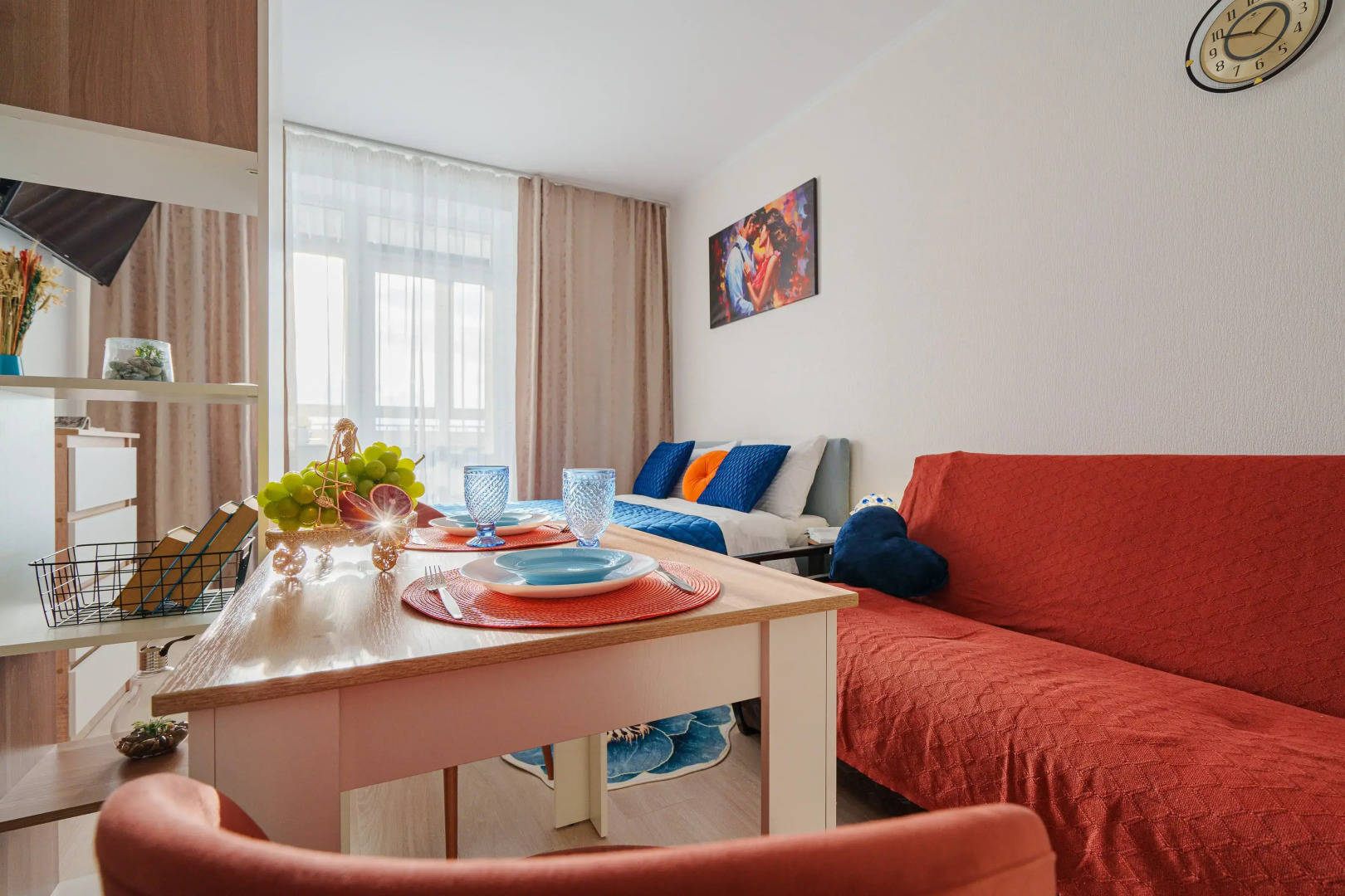 Квартира Уютная студия на проспекте Космонавтов