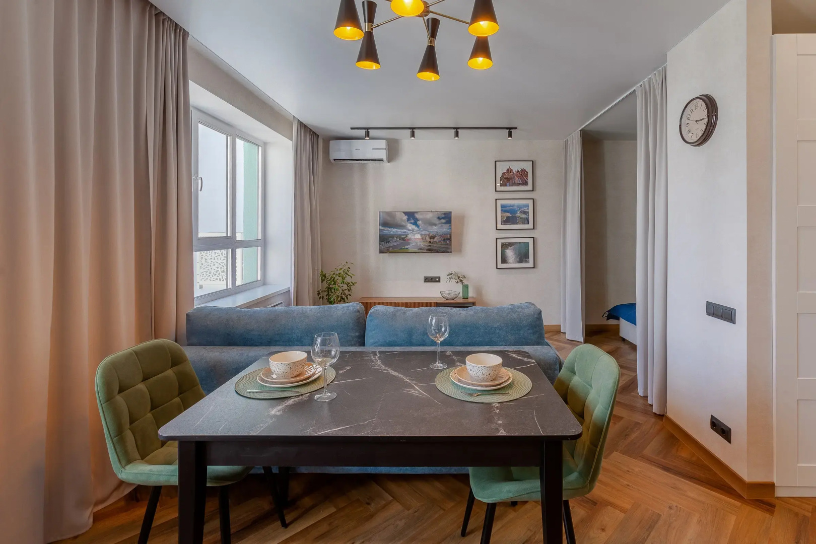 Квартира Aparts Pro+ Студия Восьмое Небо в ЖК Паново Парк