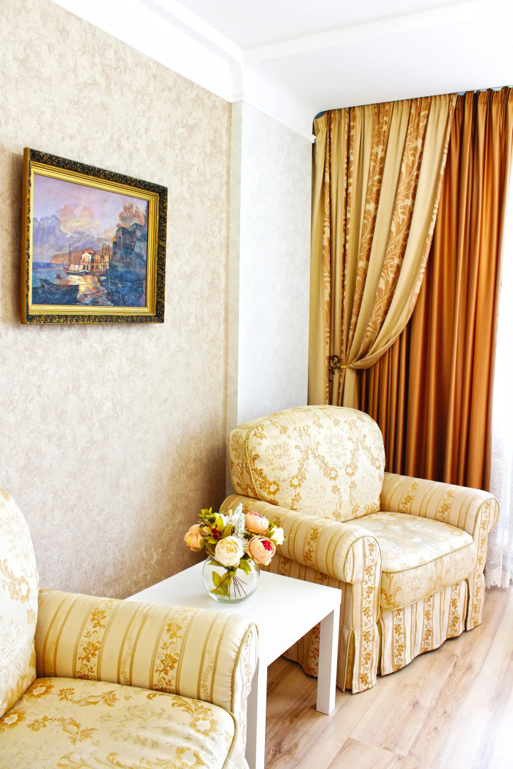 Квартира Двухкомнатные апартаменты с джакузи