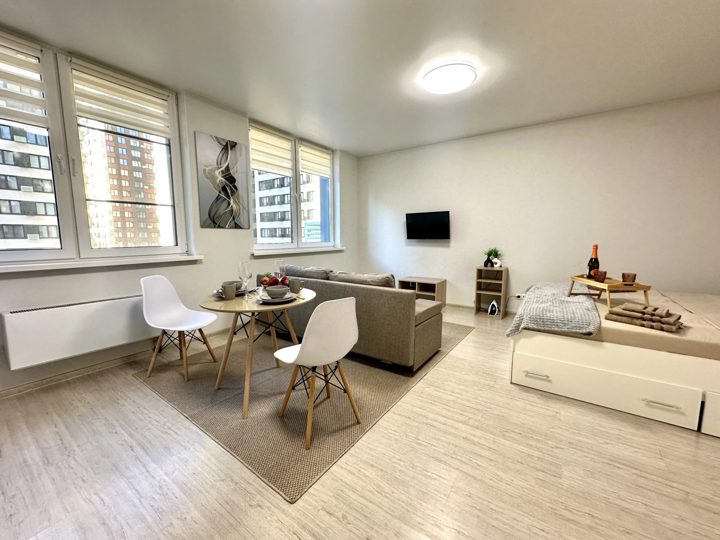 Квартира с дизайнерским ремонтом