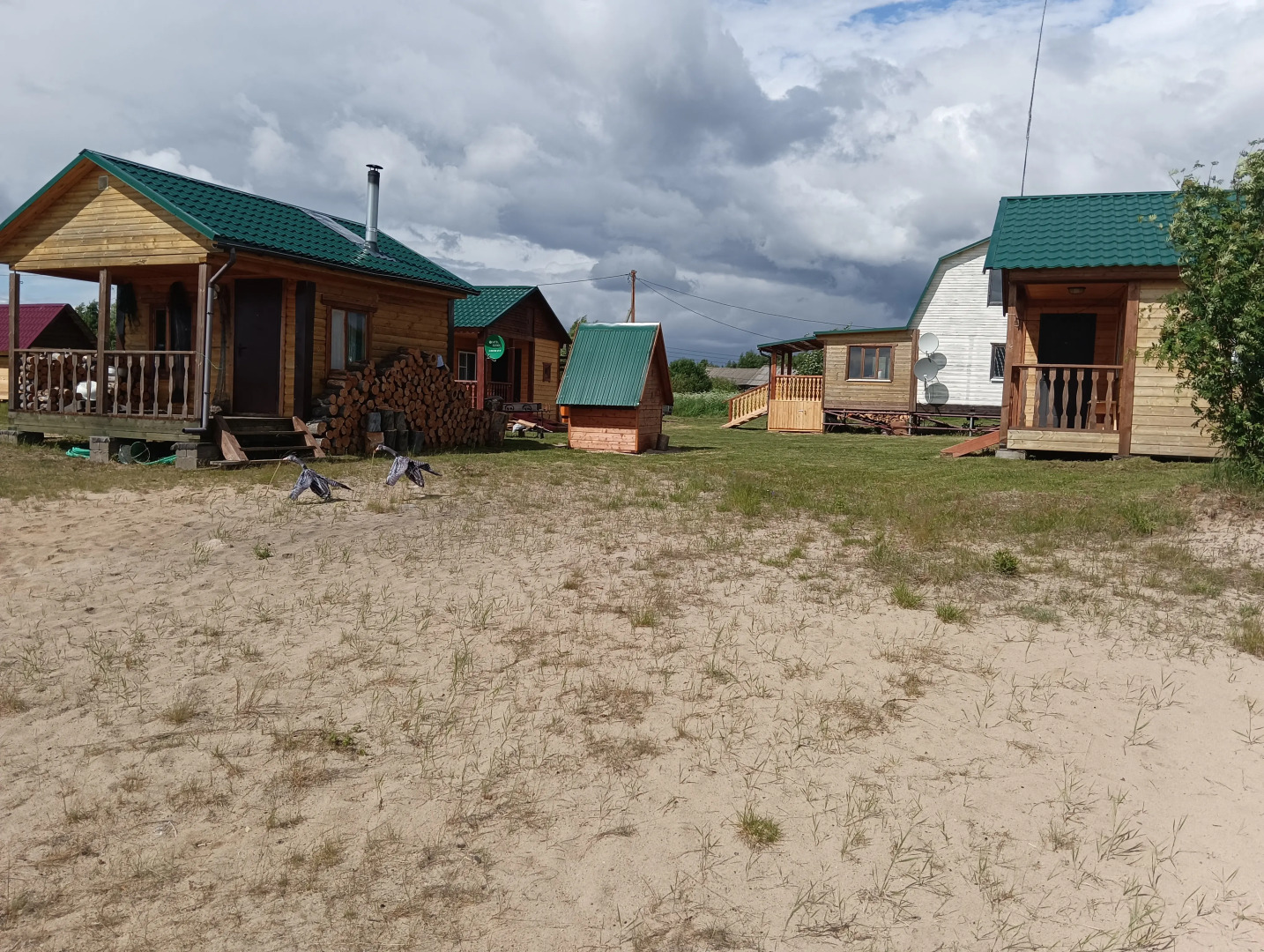 Частный дом на Берегу Озера в Карелии