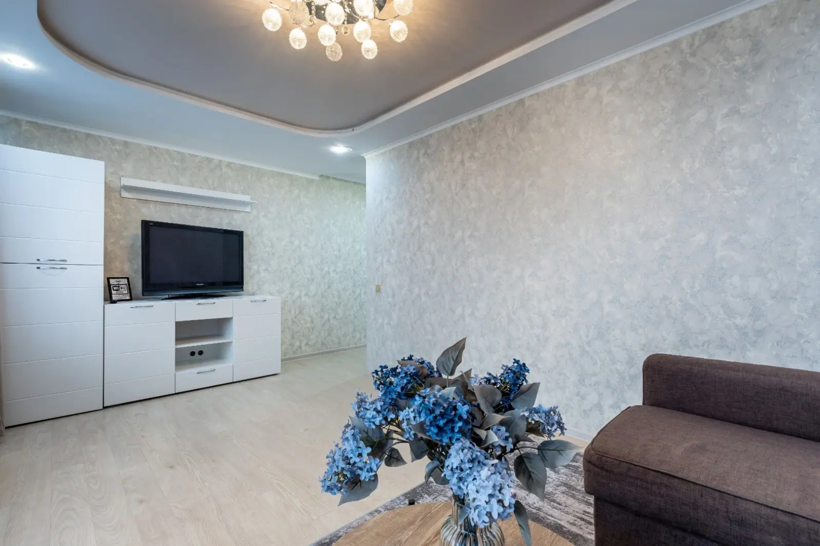 Квартира с видом на город и достопримечательности