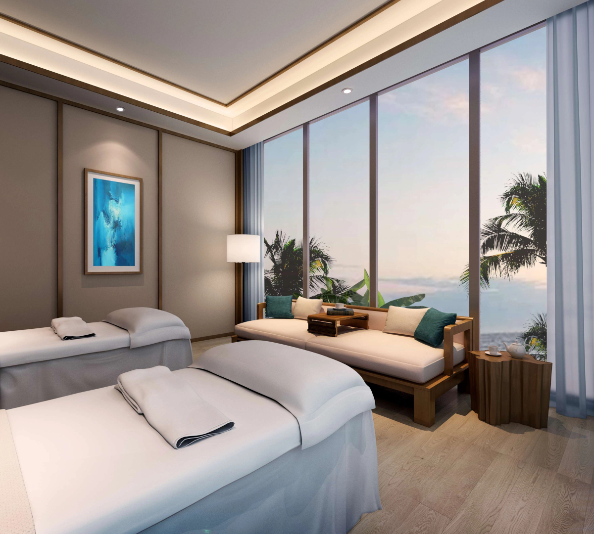 Курортный отель Palau Sunrise Sea View Landison Retreat