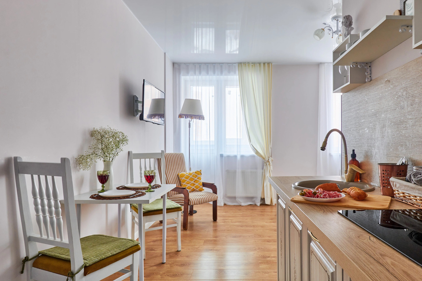 Квартира Красивая студия в Звенигороде