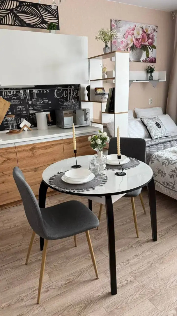 Квартира Уютная студия в 5 минутах от ТРЦ Планета